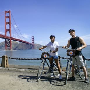 Alcatraz Island & Golden Gate Bridge - Sausalito Guided Bike Tour