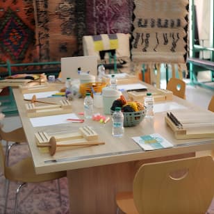 Small Group Rug Making Workshop in Marrakech with Licensed Guide