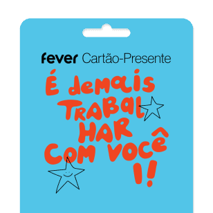 É demais trabalhar com você! - Cartão-presente especial