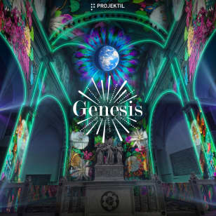 PROJEKTIL presents: GENESIS, eine immersive Lichtshow in Augsburg
