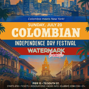 Yeras Colombian Independence Day Festival on the Pier