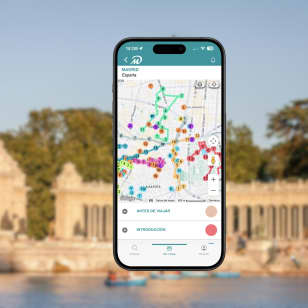 TOP Madrid: Guided Tour with Your Mobile Phone