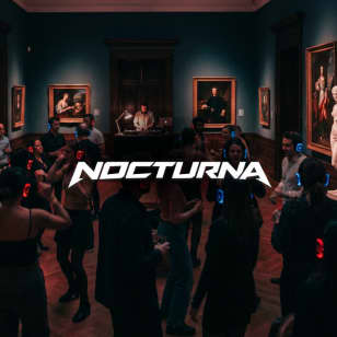 NOCTURNA: A Silent Disco EDM Rave Inside a Closed Museum