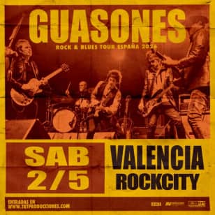 GUASONES en VALENCIA (ROCK CITY)