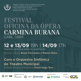 3º Festival Oficina de Ópera - Carmina Burana Cantata Cênica