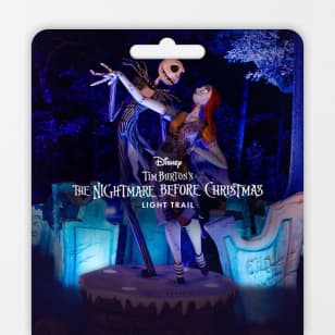 Disney Tim Burton’s The Nightmare Before Christmas Light Trail - Gift Card