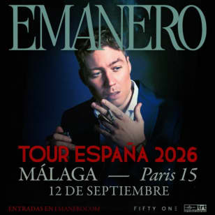 EMANERO TOUR 2026 en Málaga ( Sala Paris 15)