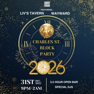 Charles St. NYE26 Block Party Federal Hill