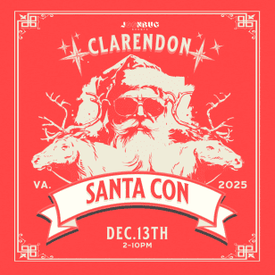 Clarendon's Biggest Santacon Bar Crawl 2025
