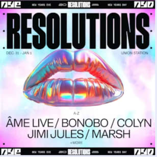 Union Station Resolutions NYE + NYD NYE 26 LA