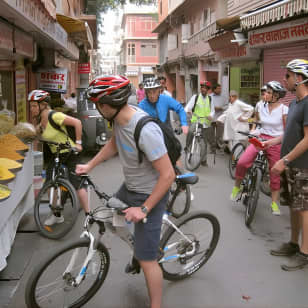3-Hour Morning Bike Tour of Jaipur