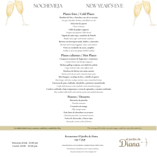 Cóctel y fiesta de Nochevieja en Jardín de Diana, Hyatt Centric Gran Vía Hotel 5*