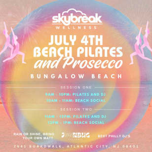 Skybreak Wellness Presents: Pilates & Prosecco Beach Social