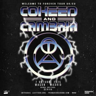 Coheed and Cambria en Wagon, Madrid 2025
