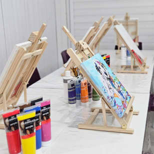 Malen mit Acrylfarben