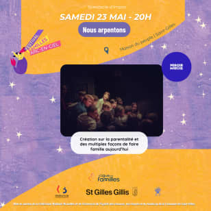 "Nous arpentons" Improvisation Show