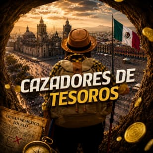 Cazadores del Tesoro Azteca - Zócalo CDMX