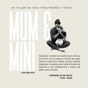 Mum & Mini en Asana Groove