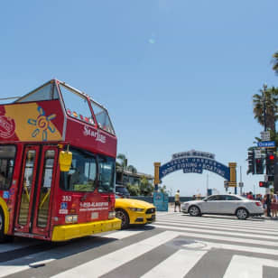 Los Angeles and Hollywood Hop-on Hop-off Bus