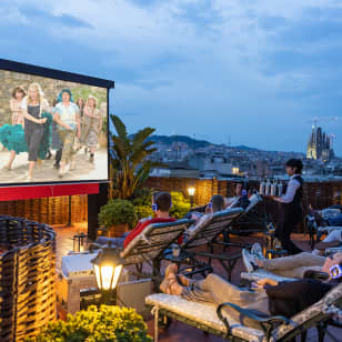 Open-Air Rooftop Cinema en El Palace Barcelona