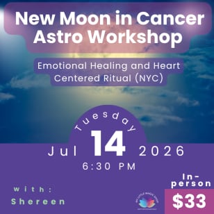 New Moon in Cancer Astro Workshop