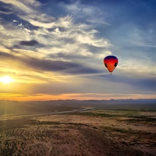 Morning Hot Air Balloon Flight Over Phoenix