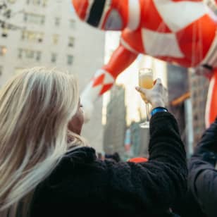 Thanksgiving Parade Brunch Indoor View - Eataly Caffé Rockefeller Center