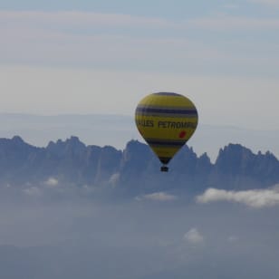 Experiencia en globo aerostático en Montserrat