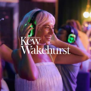Silent Disco in Nature at Wakehurst, Sussex
