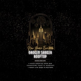 New Year's Eve 2026 at Broken Shaker!