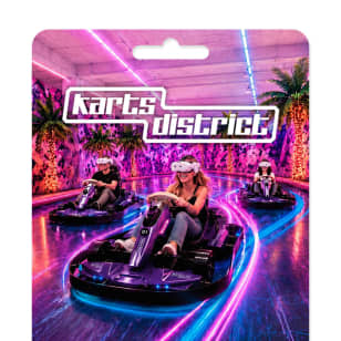 Karts District Sydney: the game you always played now in real life - Gift Card