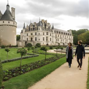 Excursion dans les châteaux de la Loire avec Chenonceau et Chambord au départ de Paris