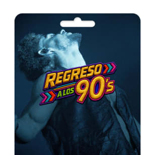 Regreso a los 90`s - The Music of Your Life - Gift Card
