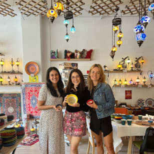 Paint and Sip Classes Gold Coast: Ceramic Plates & Bowls