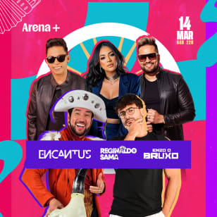 Show do Encantus, Enzo o Bruxo e Reginaldo Sama no Arena +