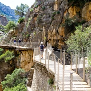 Caminito del Rey: Tour guiado+ Transporte desde Málaga