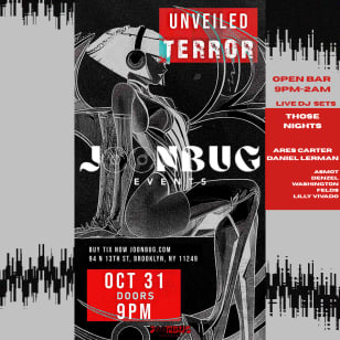 Brooklyn Halloween Unveiled Terror Party 10/31