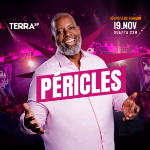 Show do Péricles no Terra SP