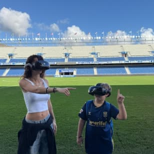 Estadio Heliodoro Rodríguez López: Tour guiado