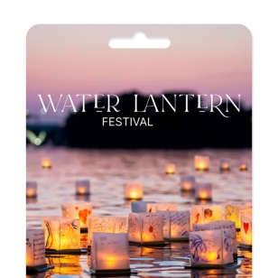 Water Lantern Festival Rio de Janeiro - Museo del domani - Scheda regalo