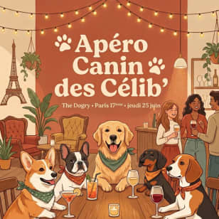 🐶 Apéro Canin des Célib' : des rencontres pour toi… et ton chien !
