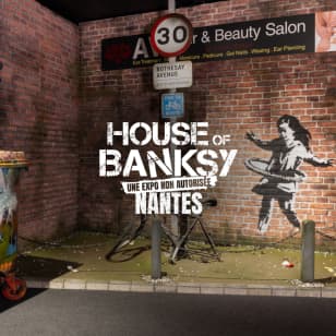 House of Banksy - Une expo non autorisée arrive à Nantes - Liste d’attente
