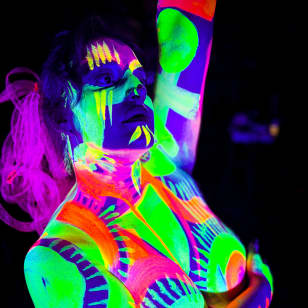 Neon Naked Life Drawing in Bristol!