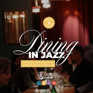 ﻿Dining in jazz: Bistronomic experience and live jazz