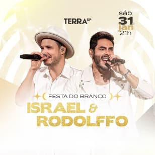 Show Festa do Branco com Israel e Rodolffo no Terra SP