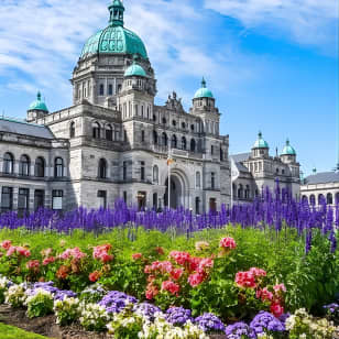 Full Day Guided Tour in Victoria with Butchart Gardens