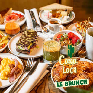 Brunch tout inclus et à volonté : buffet, boissons et cocktails !
