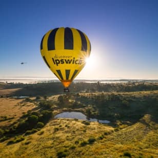Greater Brisbane Hot Air Balloon Flight & Optional Breakfast