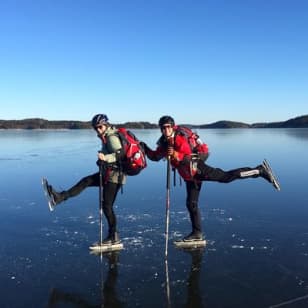 A Day on the Ice in Stockholm