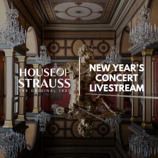 House Of Strauss - Museumseintritt & Live-Übertragung des Neujahrskonzerts